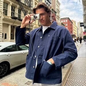 Rowing Blazers Men’s Navy Canvas Chore Jacket